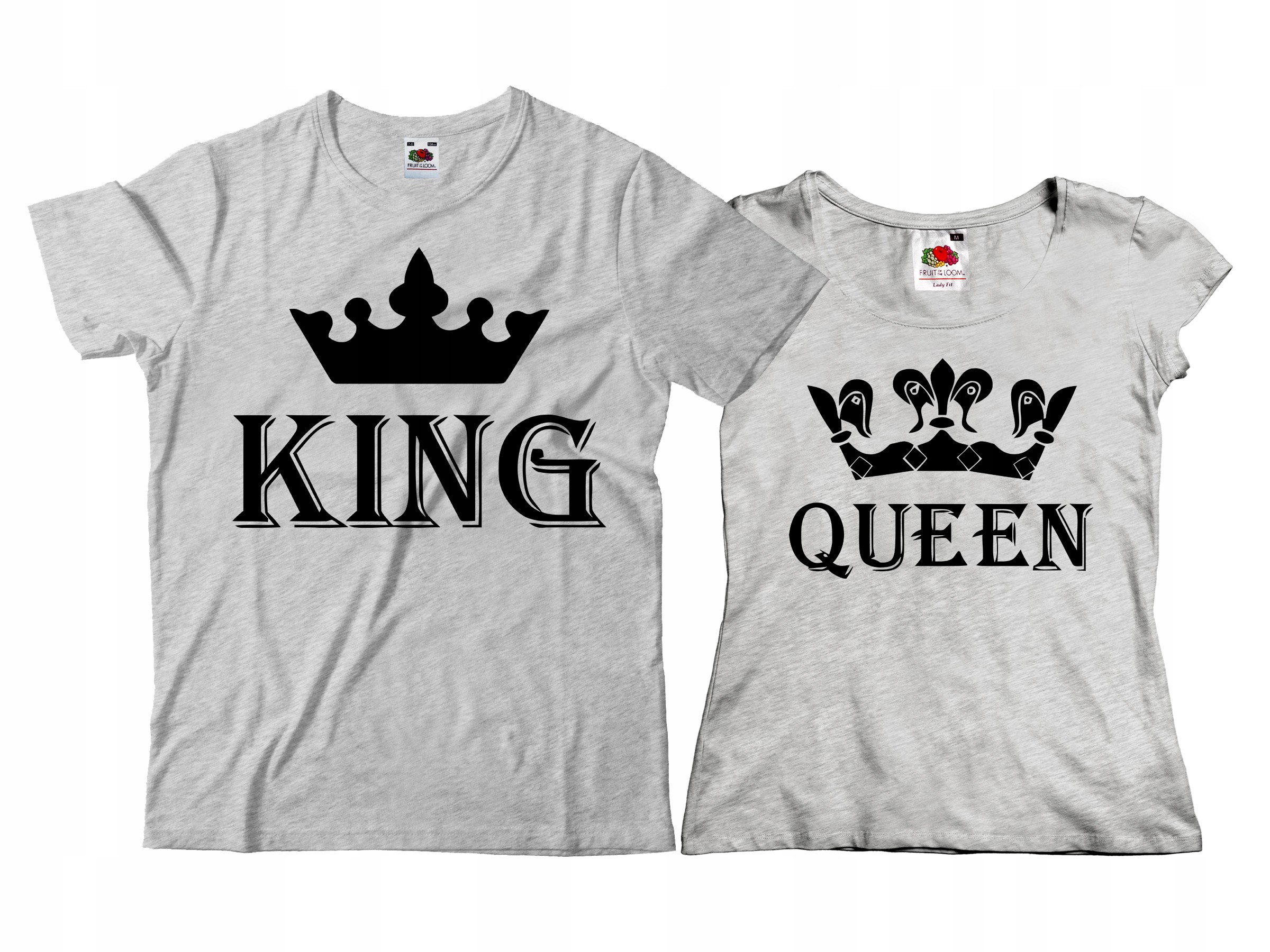 

Koszulki Dla Par King Queen Prezent Na Walentynki