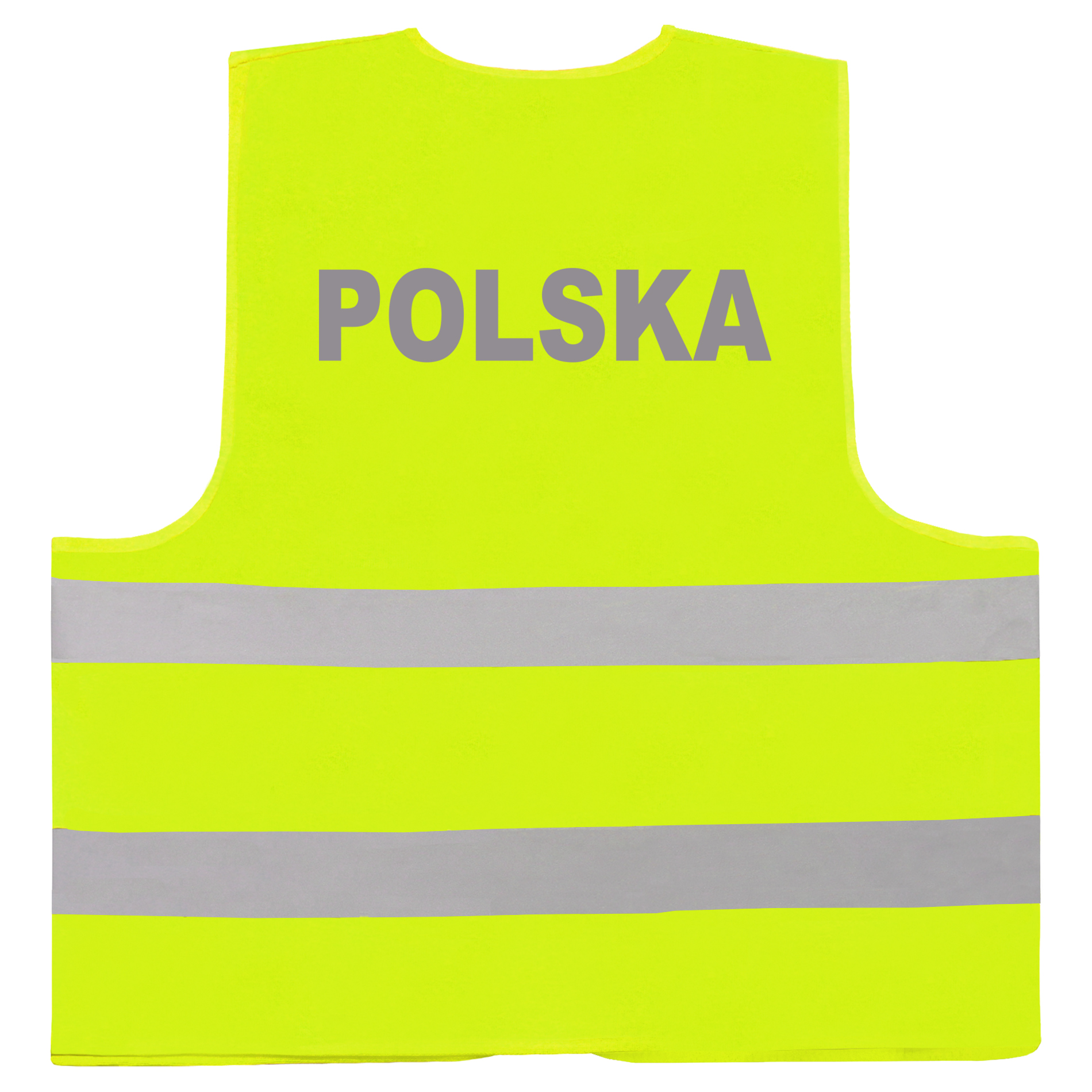 

Duża Kamizelka Z Napisem Odblaskowym Polska 6XL