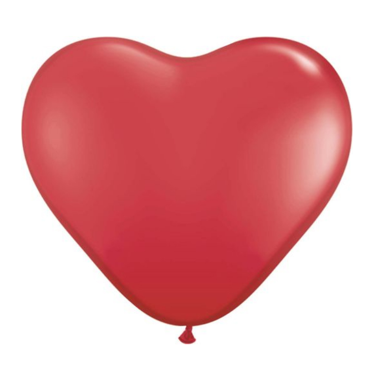 

Balon Serce Wesele Ślub Walentynki Czerwone 1 szt.
