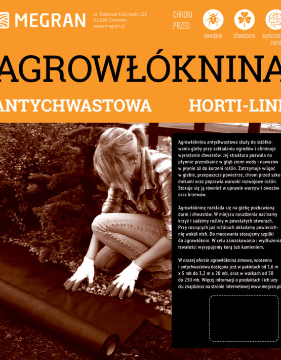 AGROWŁÓKNINA ANTYCHWASTOWA CZARNA - 1,6X10 EAN (GTIN) 5903263560173