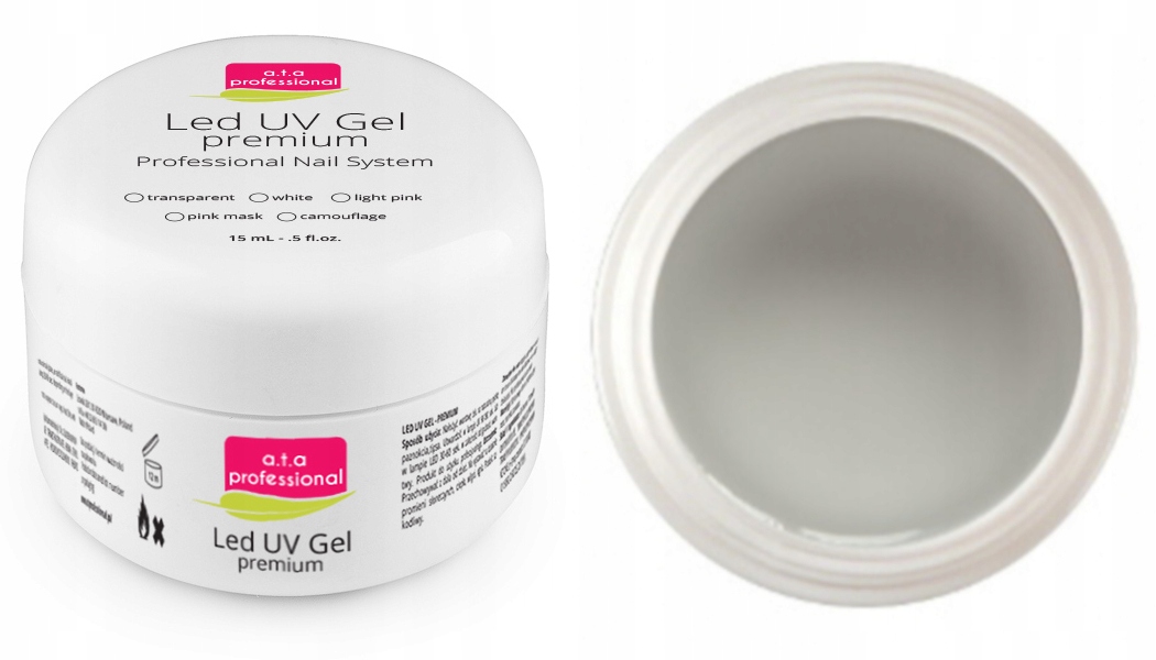 

Żel Jednofazowy Uv Led Clear Przezroczysty 5 ML