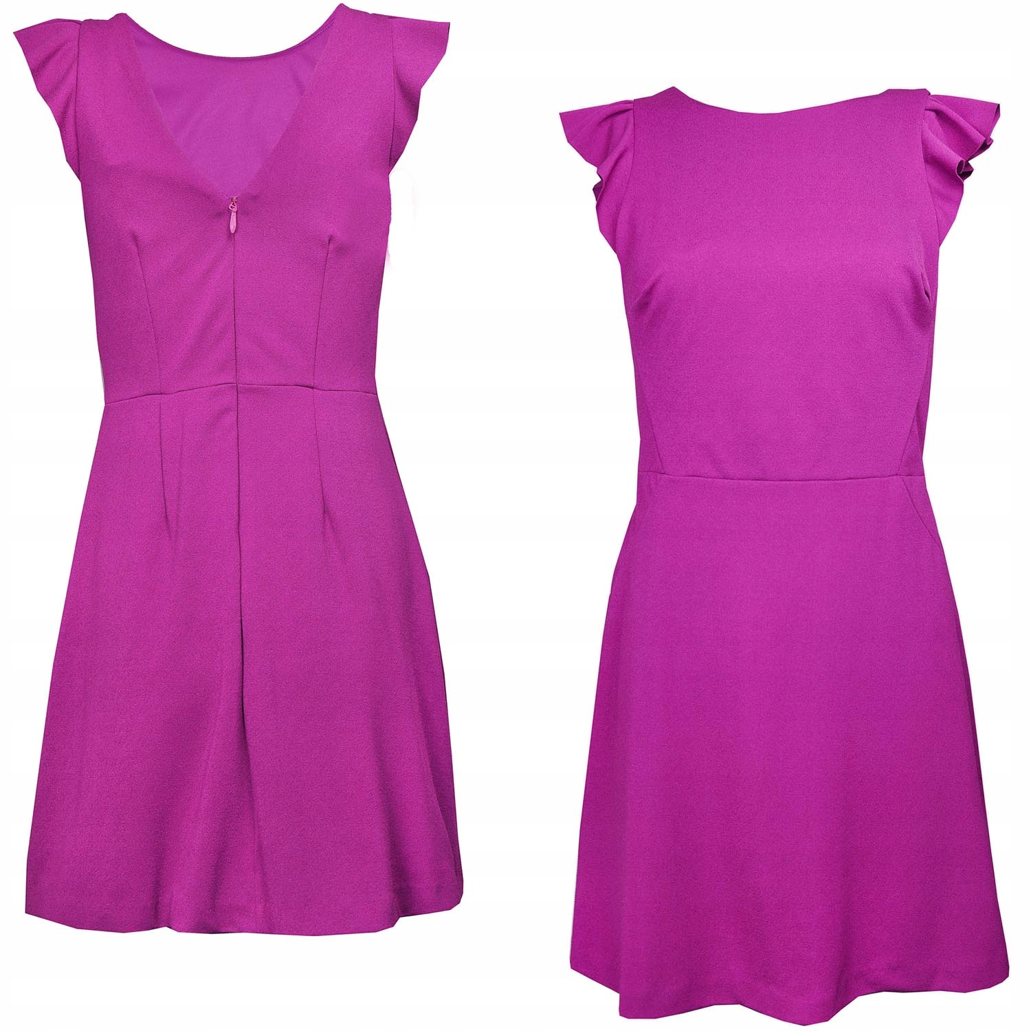 

Topshop Sukienka Ciemna Magenta S 36