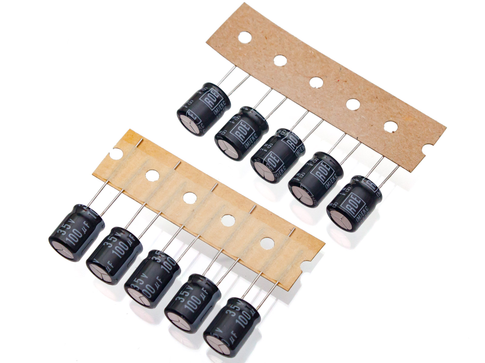[10szt] Kondensator typ Ekc 100uF 35V Ø10x12.5mm low imp ROE-Roederstein