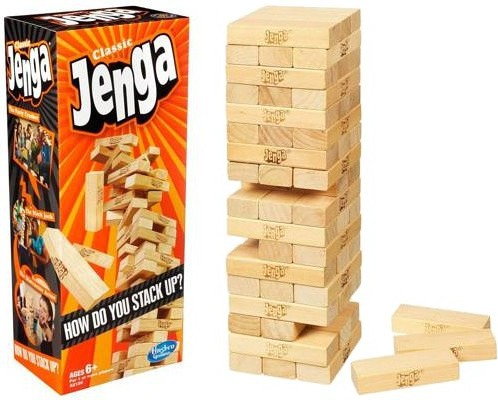 

Hasbro Gra Zręcznościowa Jenga Classic A2120