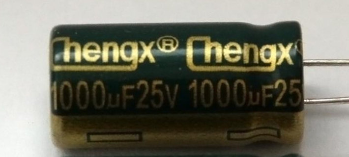 

Kondensator 1000uF/25V Low Esr 105'C 2szt.
