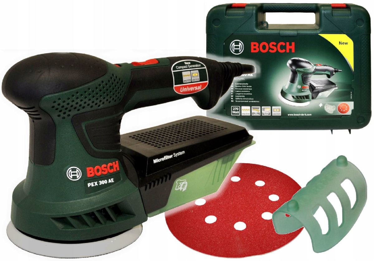 

Szlifierka Mimośrodowa Pex 300AE Bosch