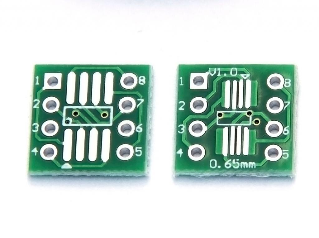 

Adapter09 przejściówka SO8 MSOP8 uSOP8 DIL8 4szt