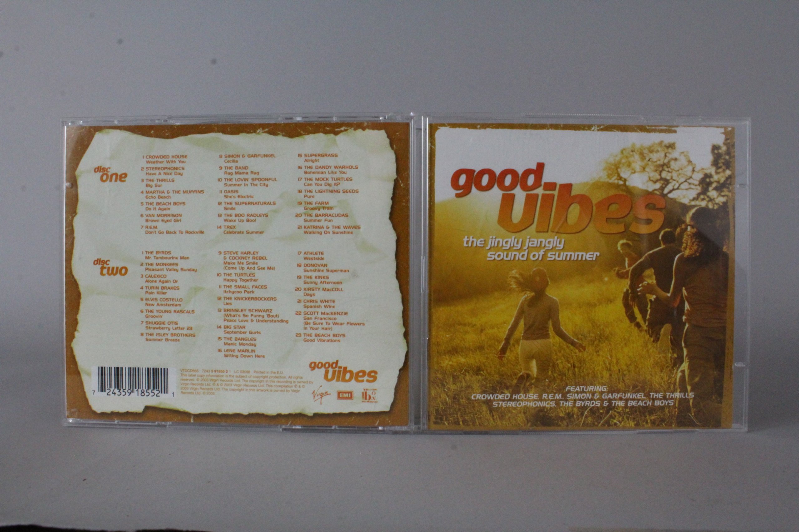 ⭐️GOOD VIBES(CD+DVD) Good Vibes (The Jingly Jangly Sound Of Summer) 13533517463