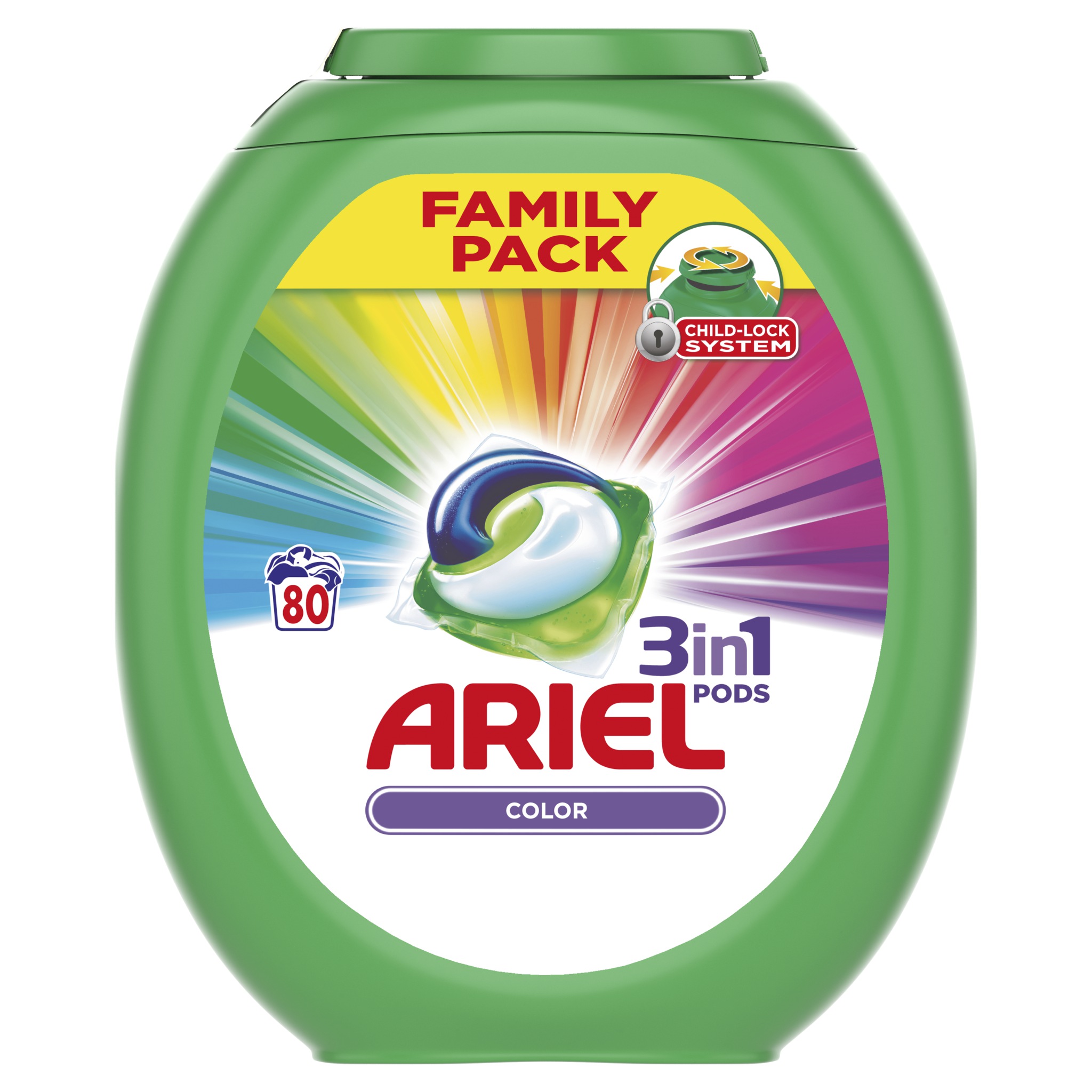 Ariel kapsulki do prania 3w1 Color 80 sztuk - 7539256485 - oficjalne ...