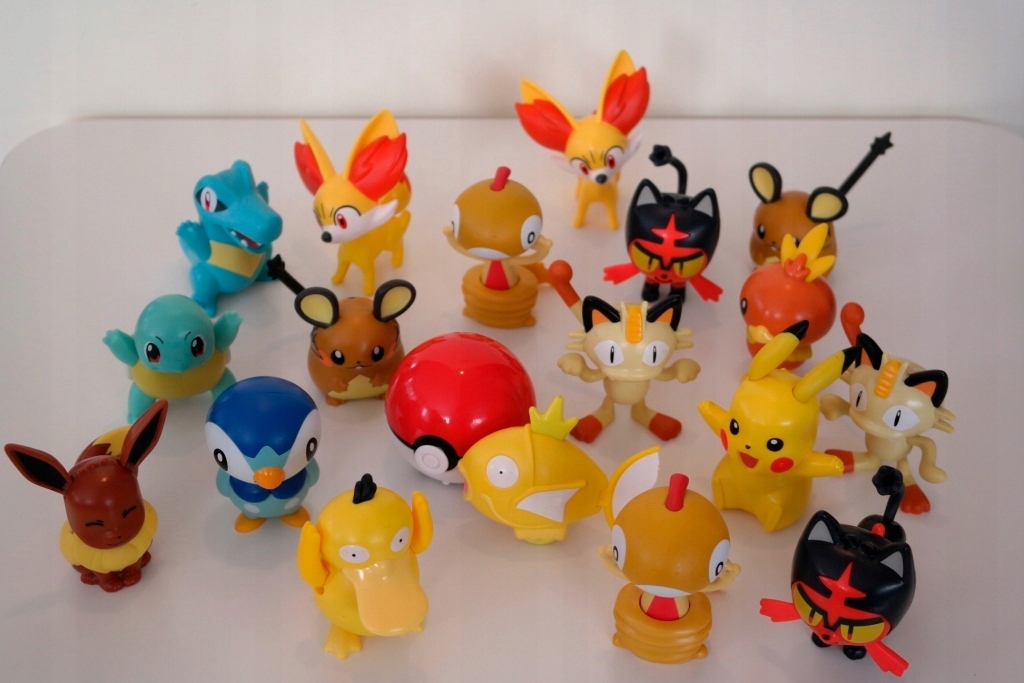 Pokemon Figurka Dedenne Zabawka 8cm Ruchoma Bdb 7531612220