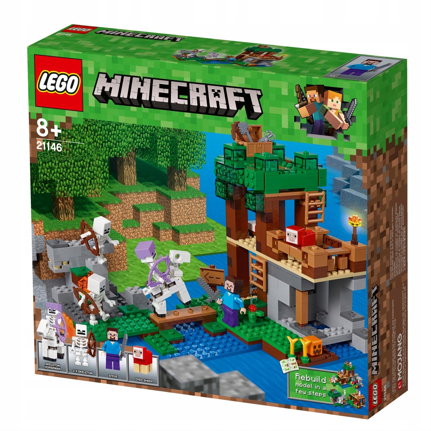LEGO 21146 MINECRAFT ATAK SZKELETÓW - 7625166379 - oficjalne archiwum ...