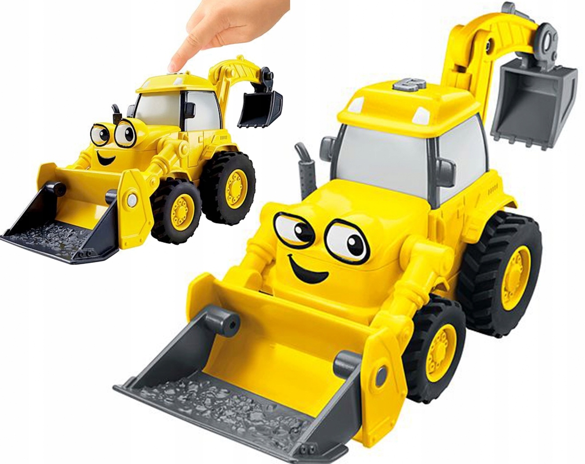 Mówiąca Koparka Auto Bob Budowniczy Fisher Pl 7402571557 Mówiąca Koparka Auto Bob Budowniczy Fisher Pl 7402571557
