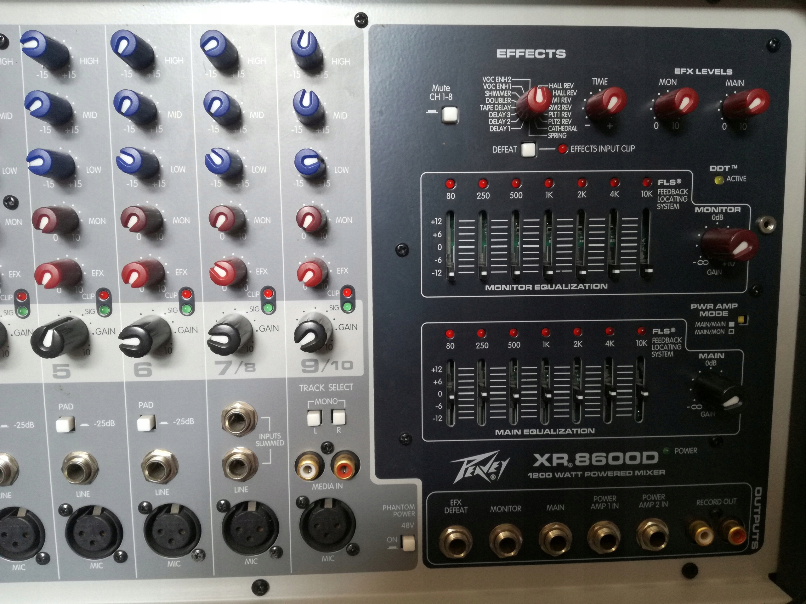 Peavey XR 8600 Powermixer 7527254151 oficjalne archiwum allegro