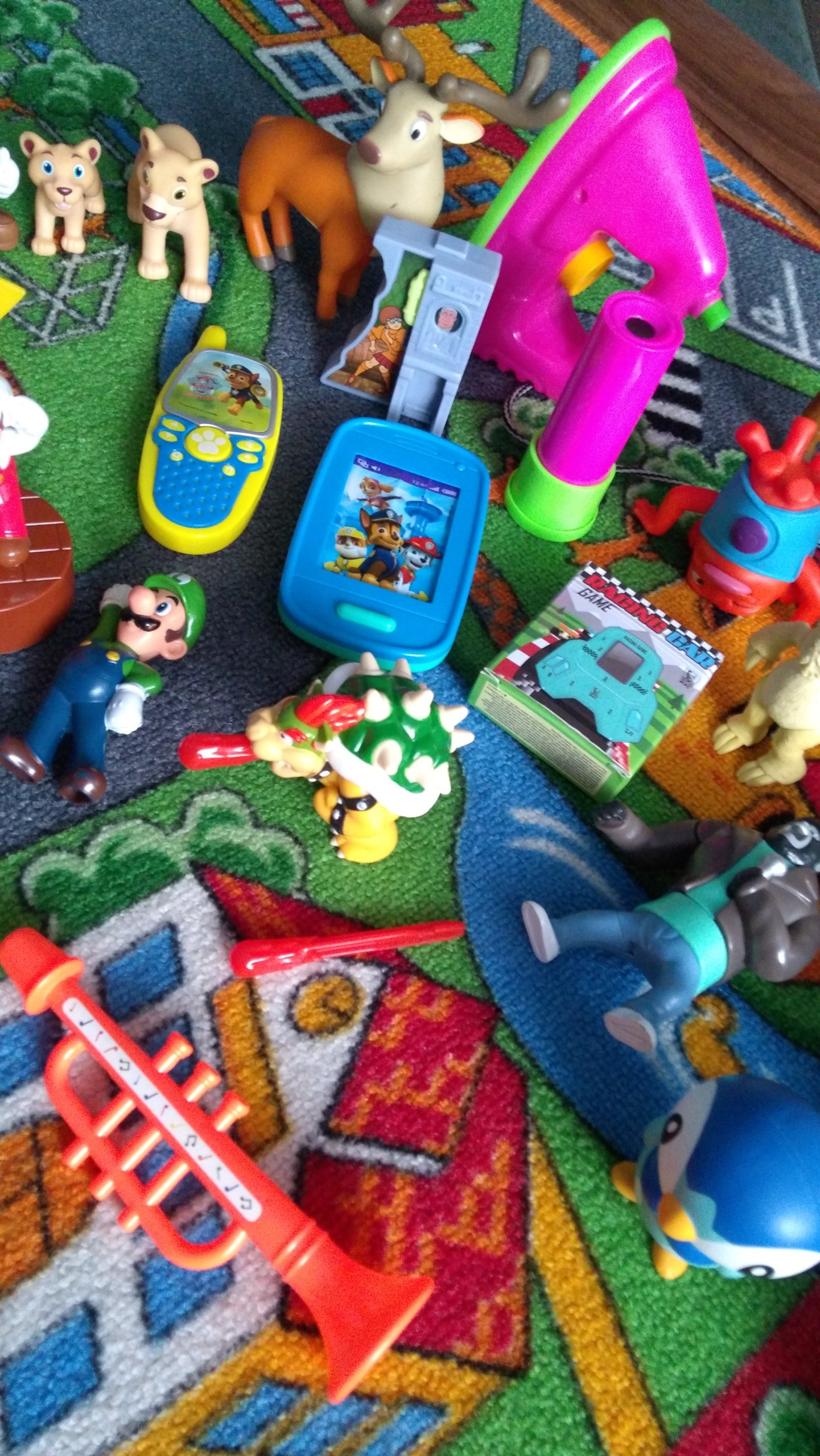 Zabawki Happy Meal Shrek Fistaszki Zestaw Mario 7066040012 Zabawki Happy Meal Shrek Fistaszki Zestaw Mario 7066040012