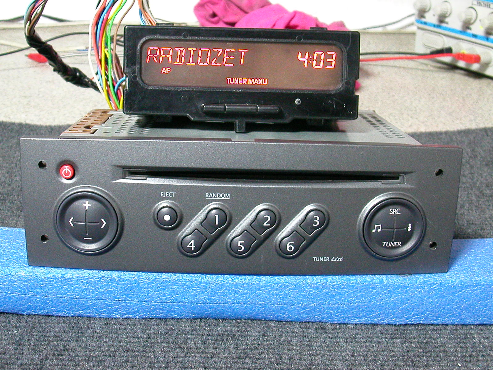 Radio CD Renault TUNER LIST Scenic Megane 2 II