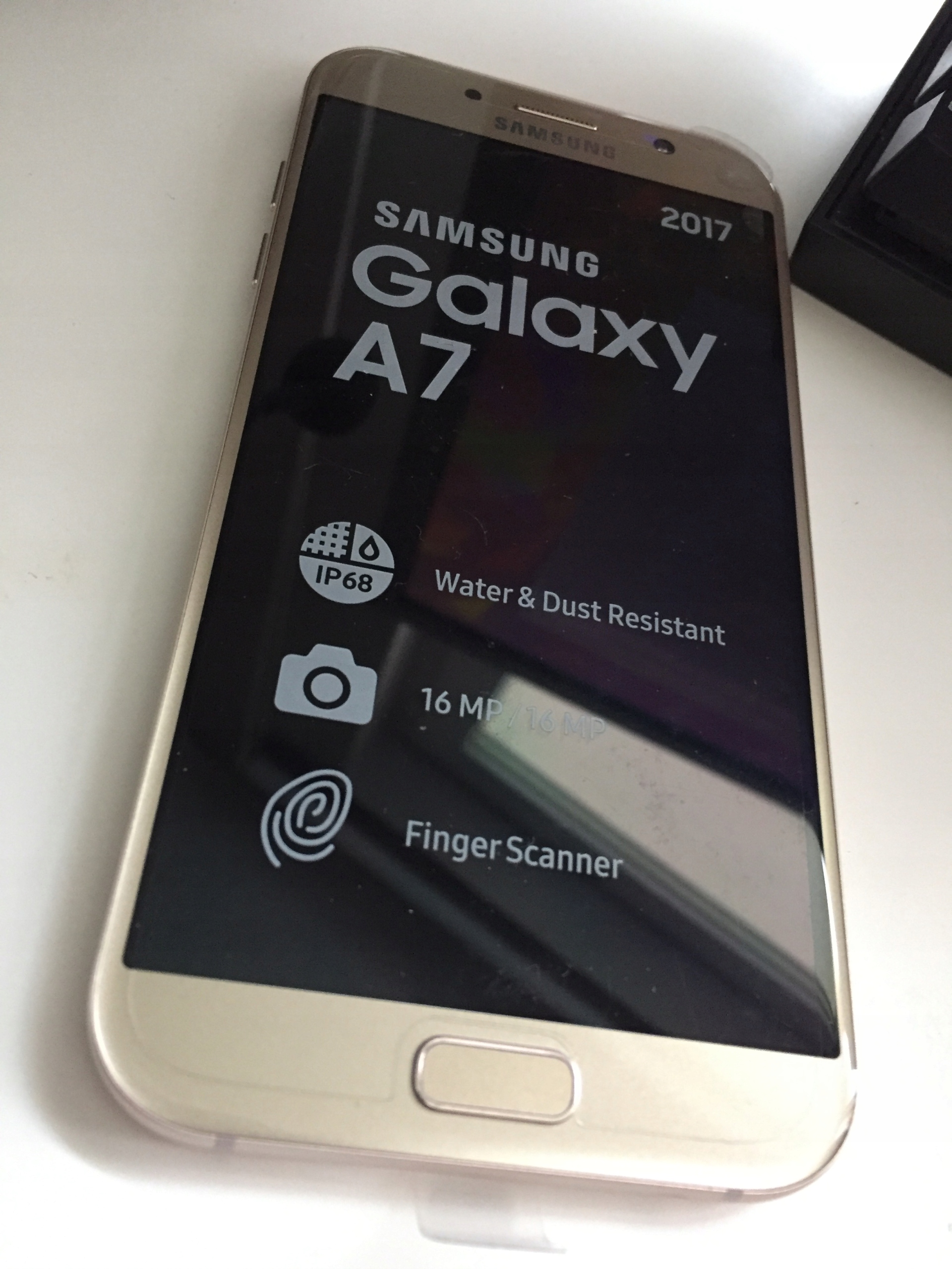 samsung galaxy a7 2017 gold