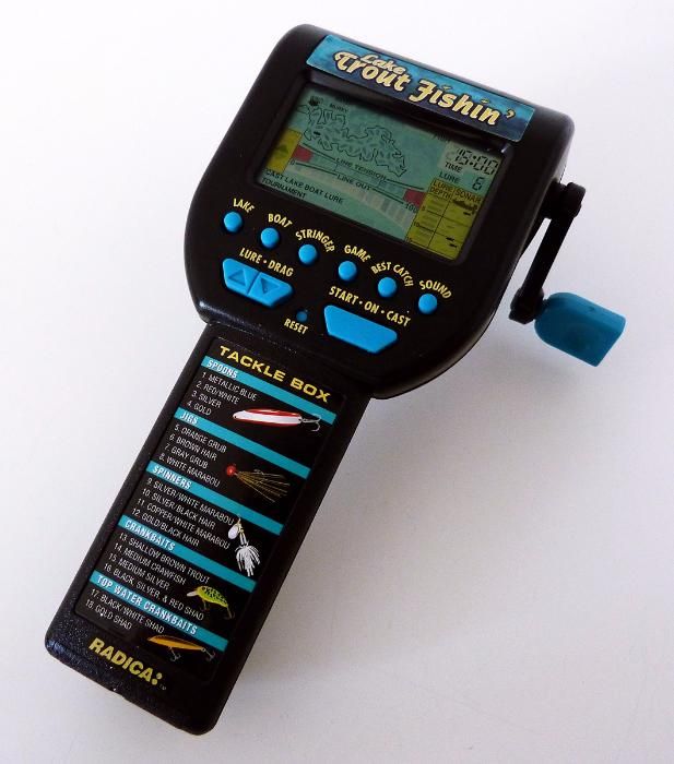 90s Handheld Bass Fishing Game