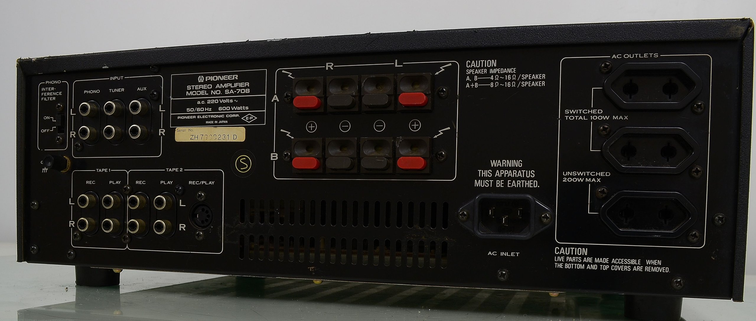 pioneer-sa-708-stereo-integrated-amplifier-vintage-7063932533