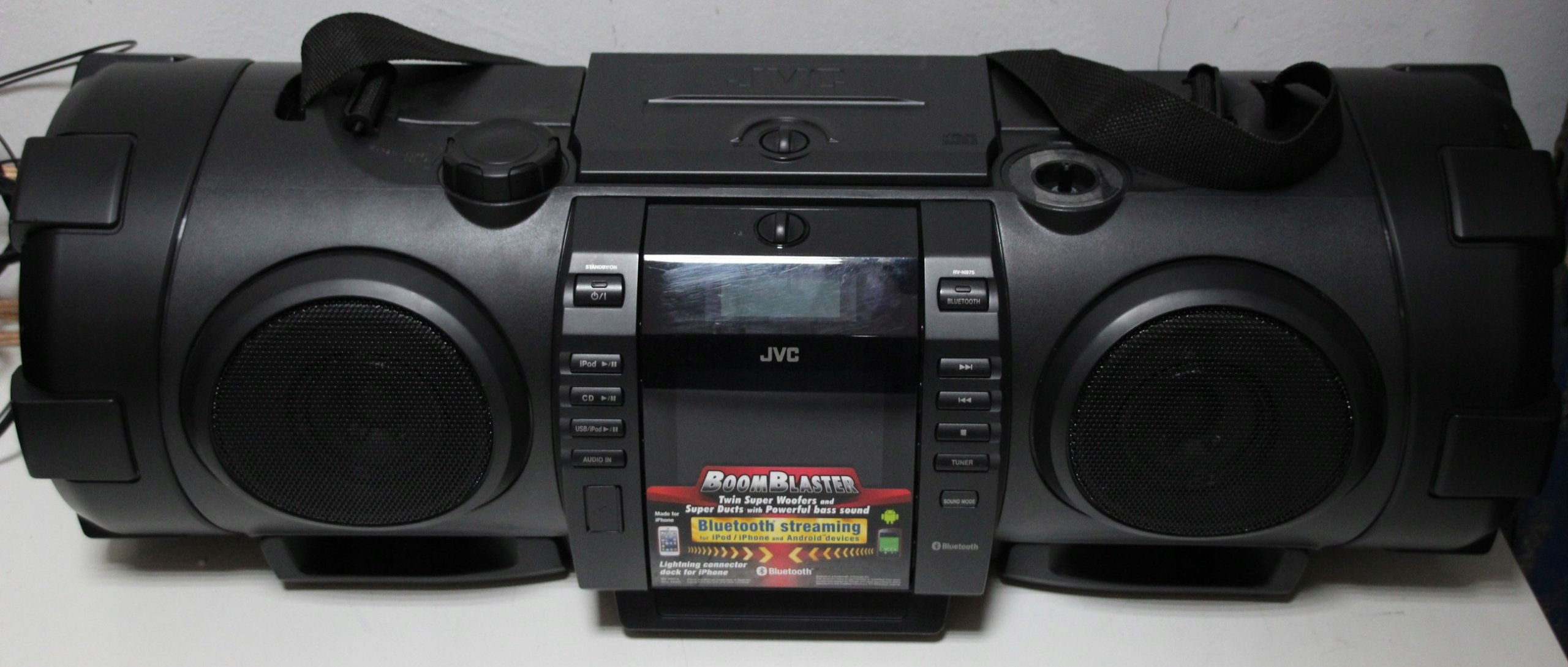 BOOMBOX JVC RVNB75 BLUETOOTH IPHONE 7274324471 oficjalne archiwum