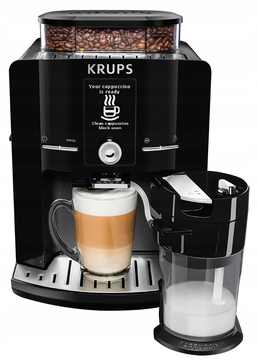 Ekspres automatyczny Krups EA8298 latte capppucino ...