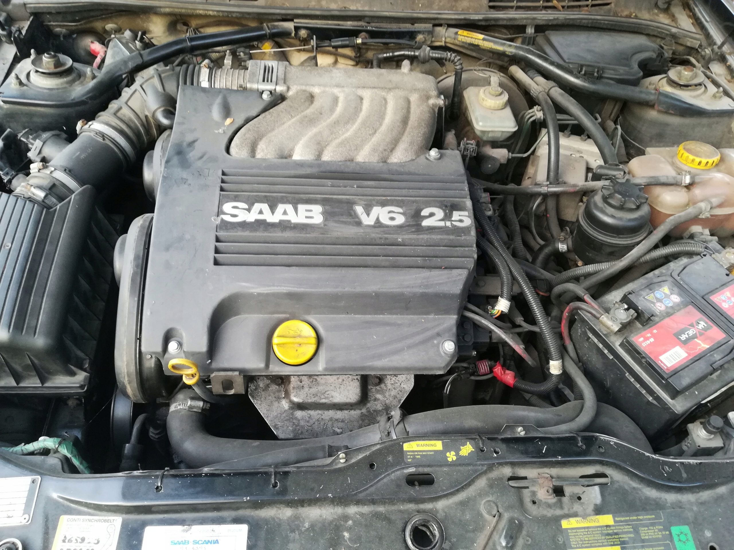 Saab 900 1994 2.5 V6 / Uszkodzony silnik 7520538501