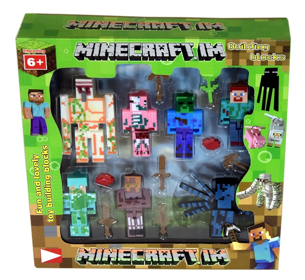 Minecraft Figurki Ruchome Miecz Gra Zabawki Zestaw 7096141778 Minecraft Figurki Ruchome Miecz Gra Zabawki Zestaw 7096141778
