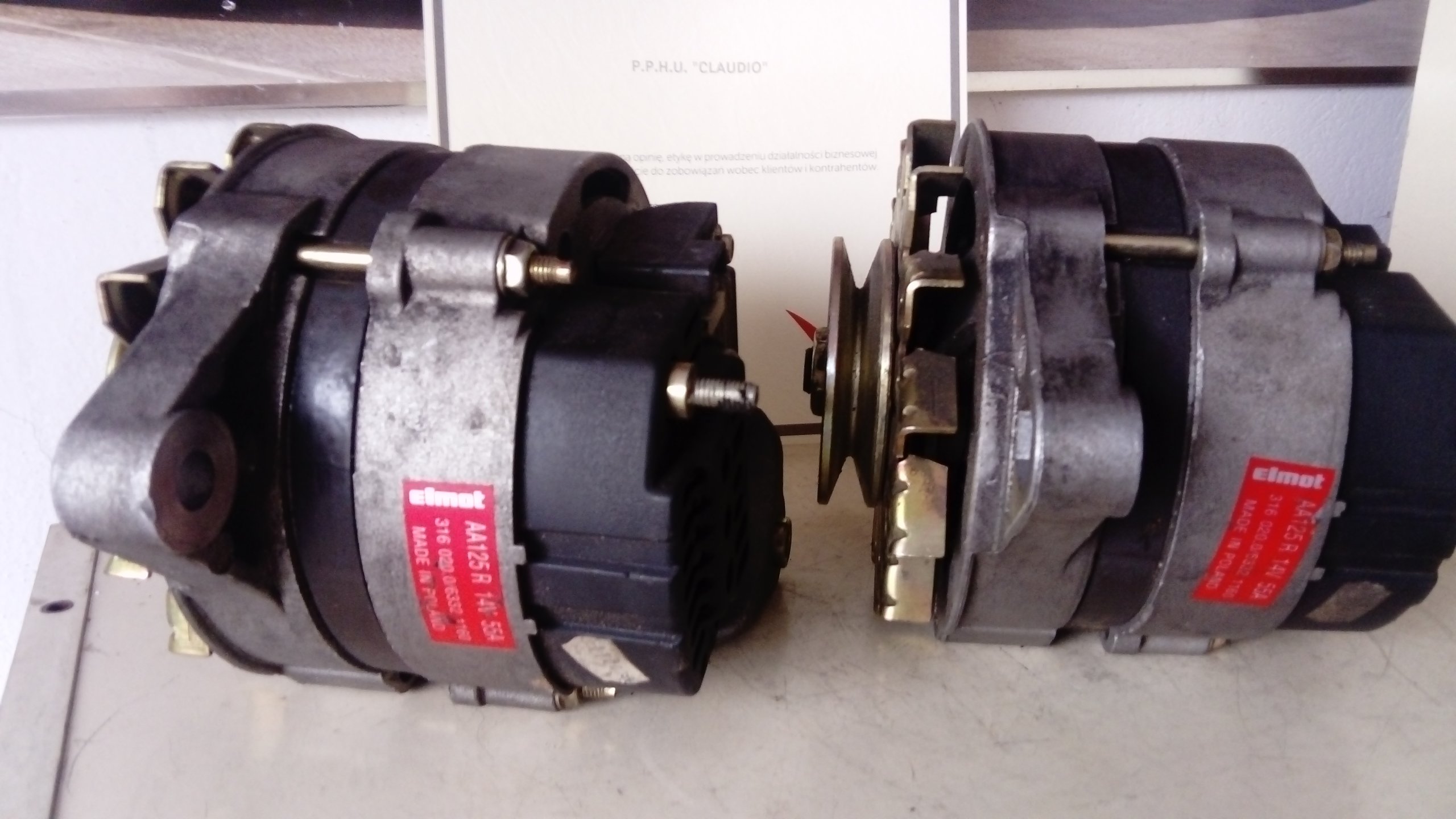 FIAT CINQUECENTO 700 ALTERNATOR ORYG.ELMOT 7633972836 oficjalne