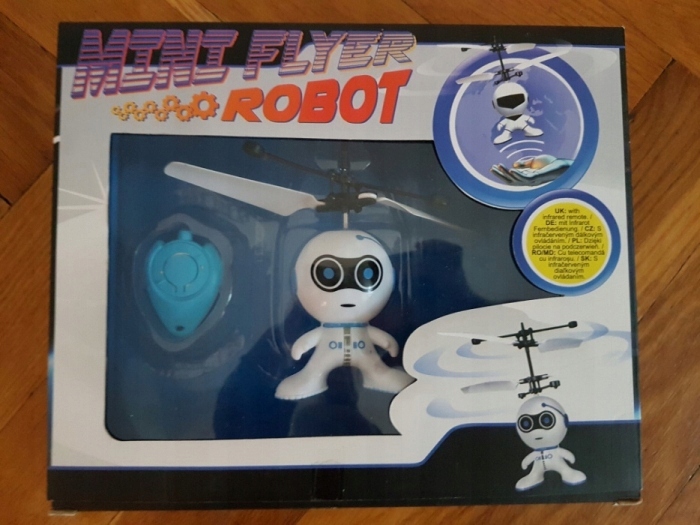 Dron Latający Robot Robocik Sterowany Ręką Zabawka 7553017470 Dron Latający Robot Robocik Sterowany Ręką Zabawka 7553017470