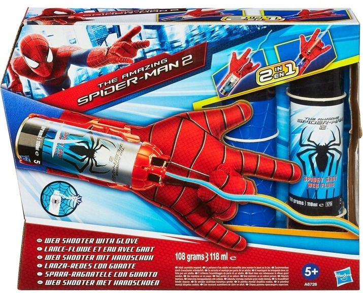 Hasbro Spiderman Rękawica Wyrzutnia Sieci B9764 7360864500