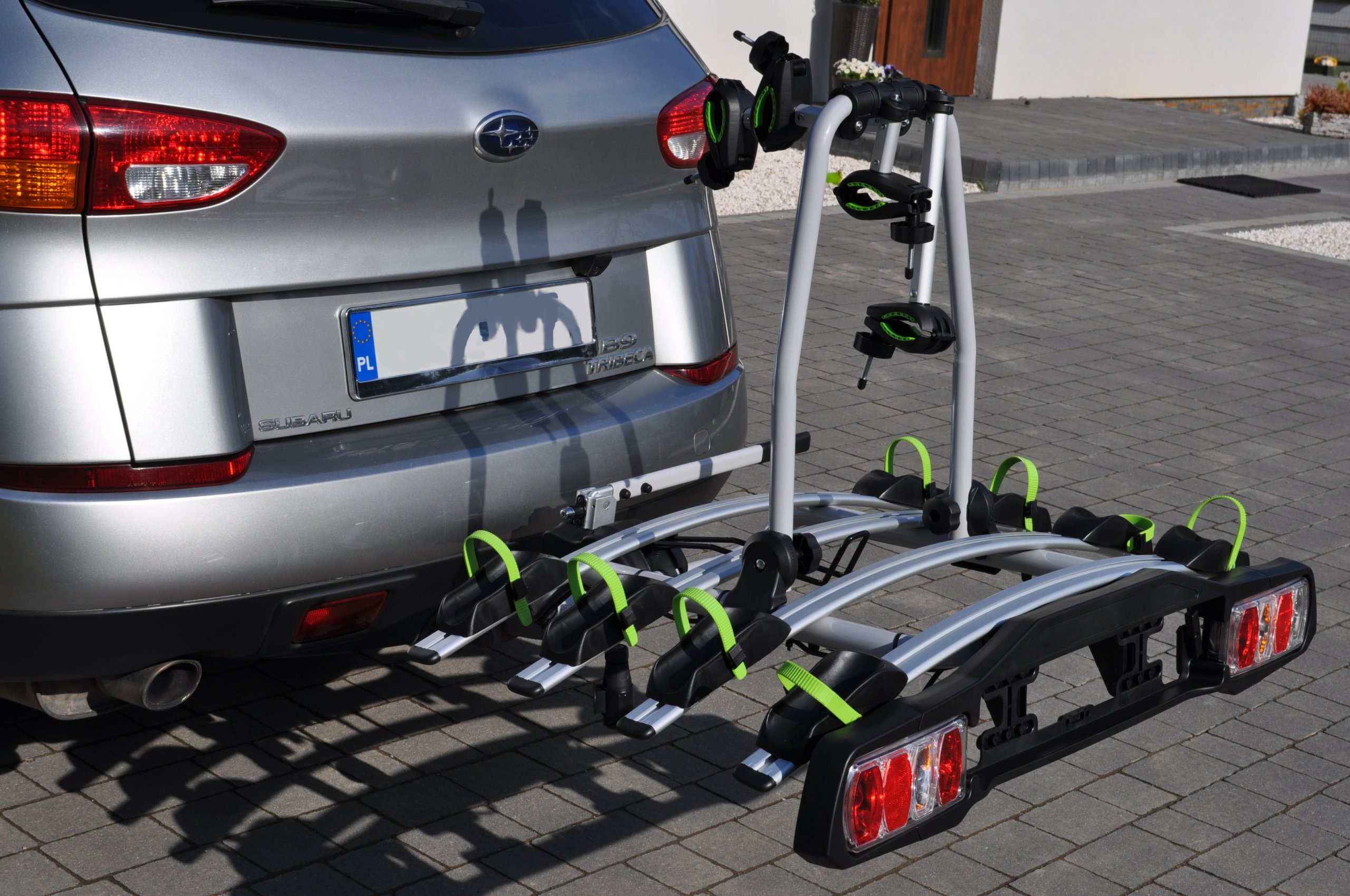 BAGAŻNIK PLATFORMA NA HAK UCHWYT ROWEROWY 4 ROWERY - 7289653013