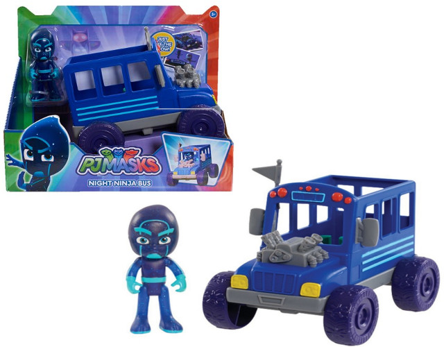 Pidżamersi Pj Masks Pojazd Nocny Ninja Figurka 7416711317