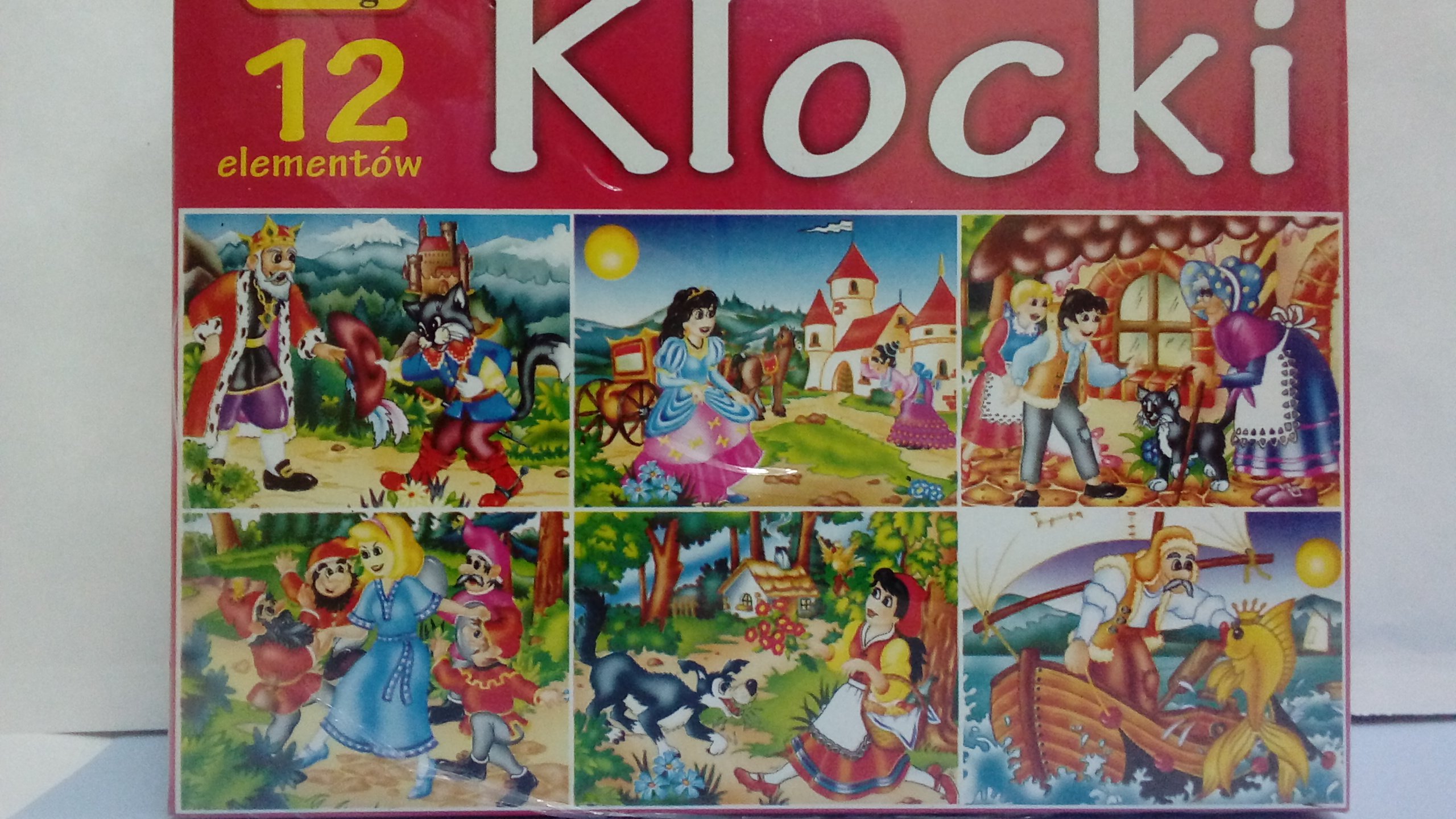 Klocki 12 Elpostacie Z Bajek Edukacyjne Drewniane 7639890932