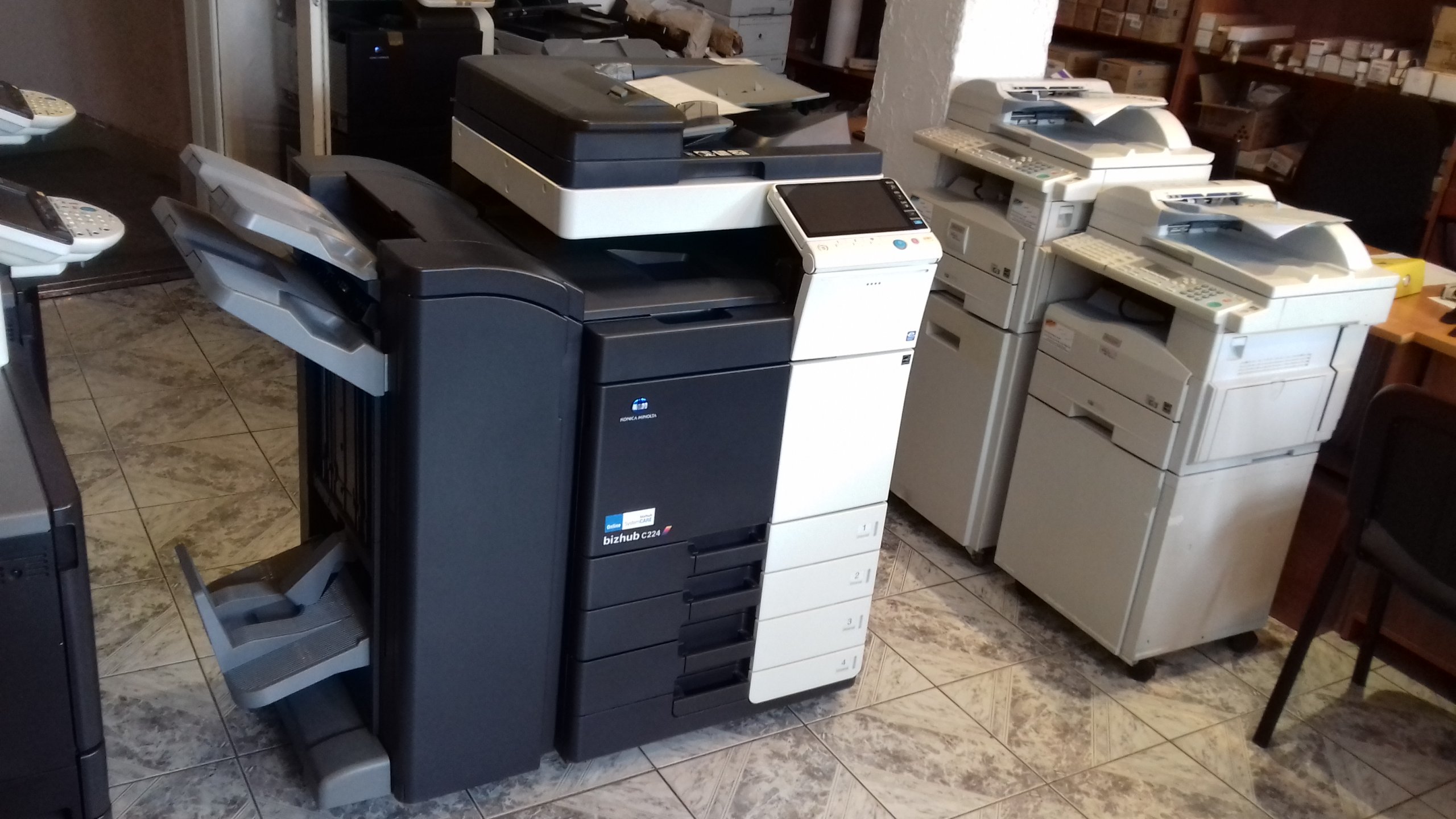 Konica Minolta Bizhub C224e C284 C364 kolorowe ...