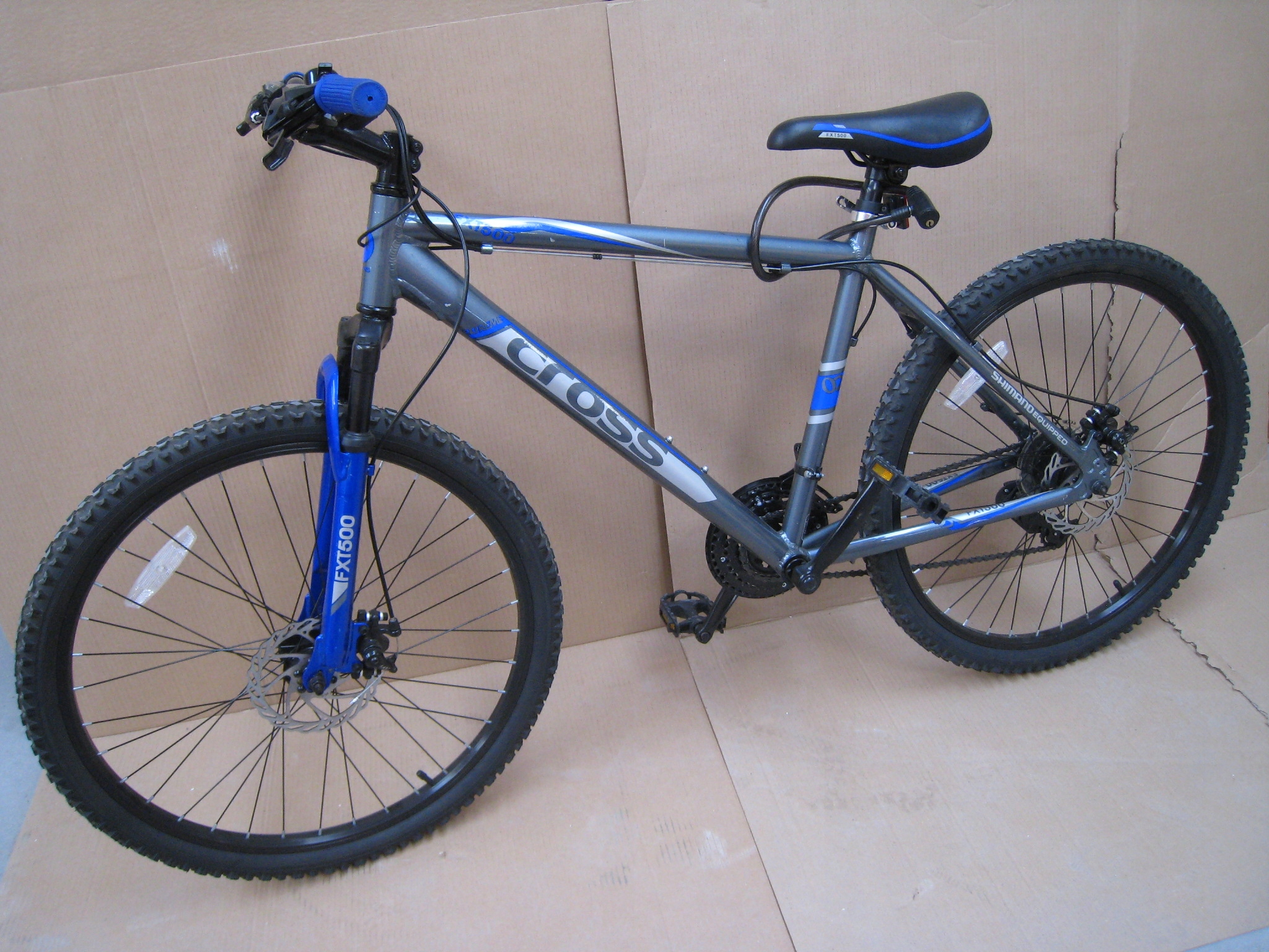 cross fxt500 26 inch front suspension male mountain bike