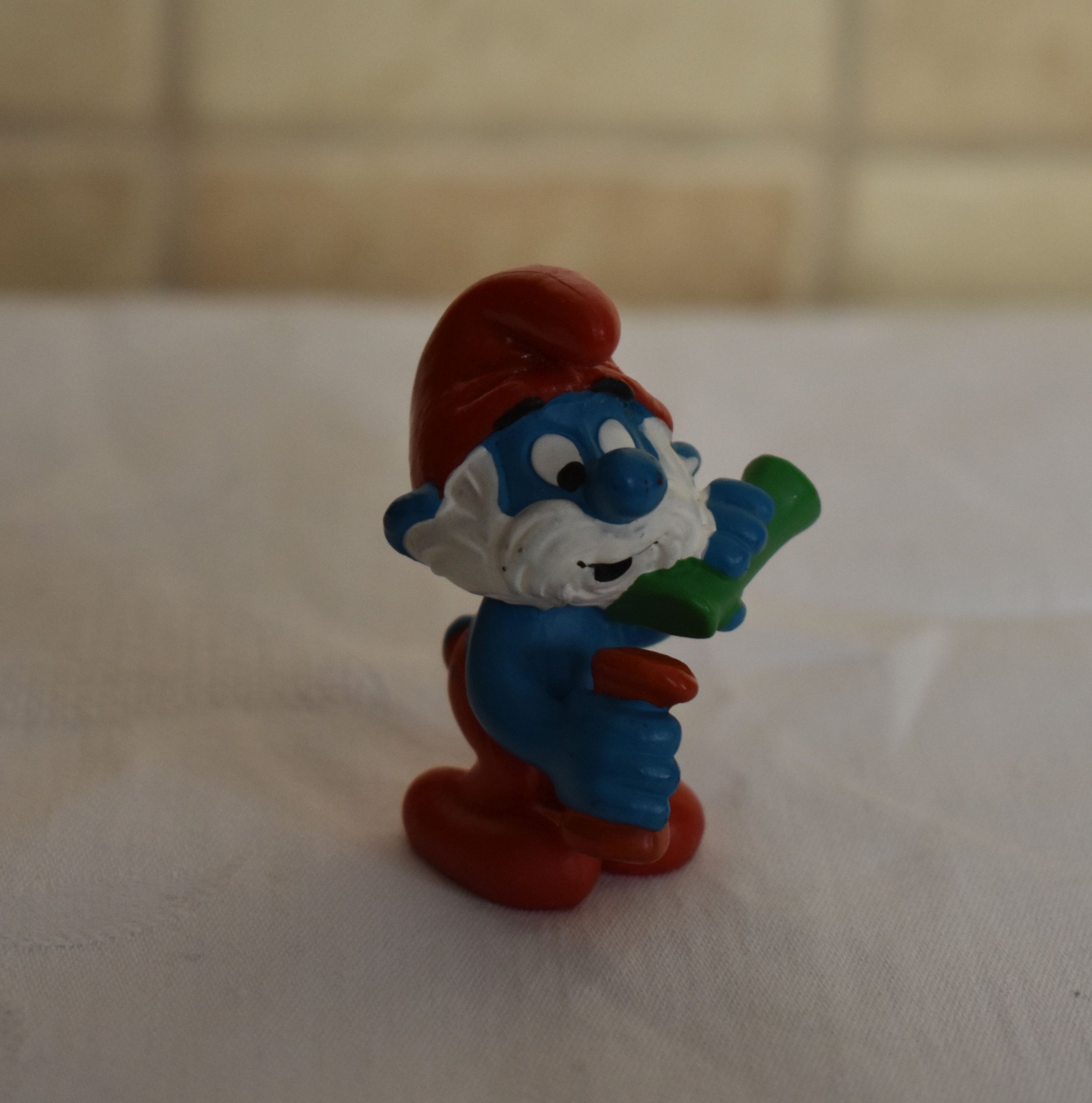 Stare Zabawki Figurka Papa Smerf Z Prl U Stare Zabawki Figurka Papa Smerf Z Prl U