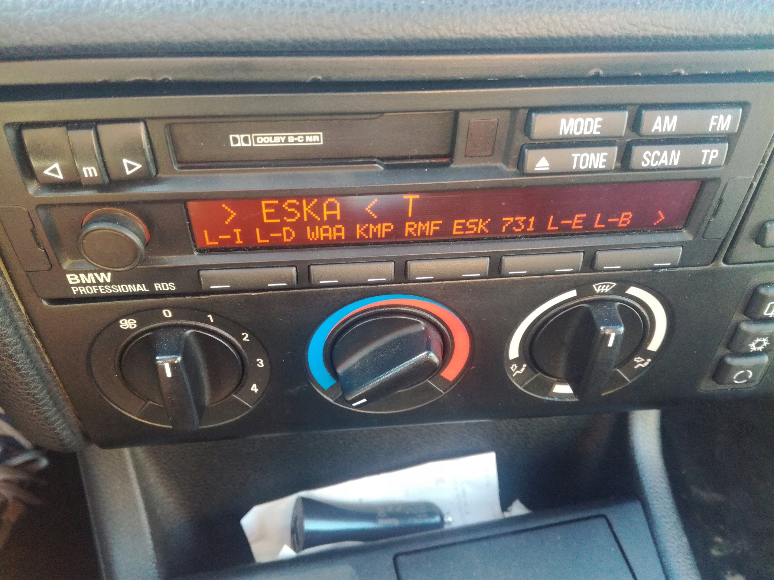 RADIO PROFESSIONAL BMW E36 E34 E32 E31 E30 z3 e28