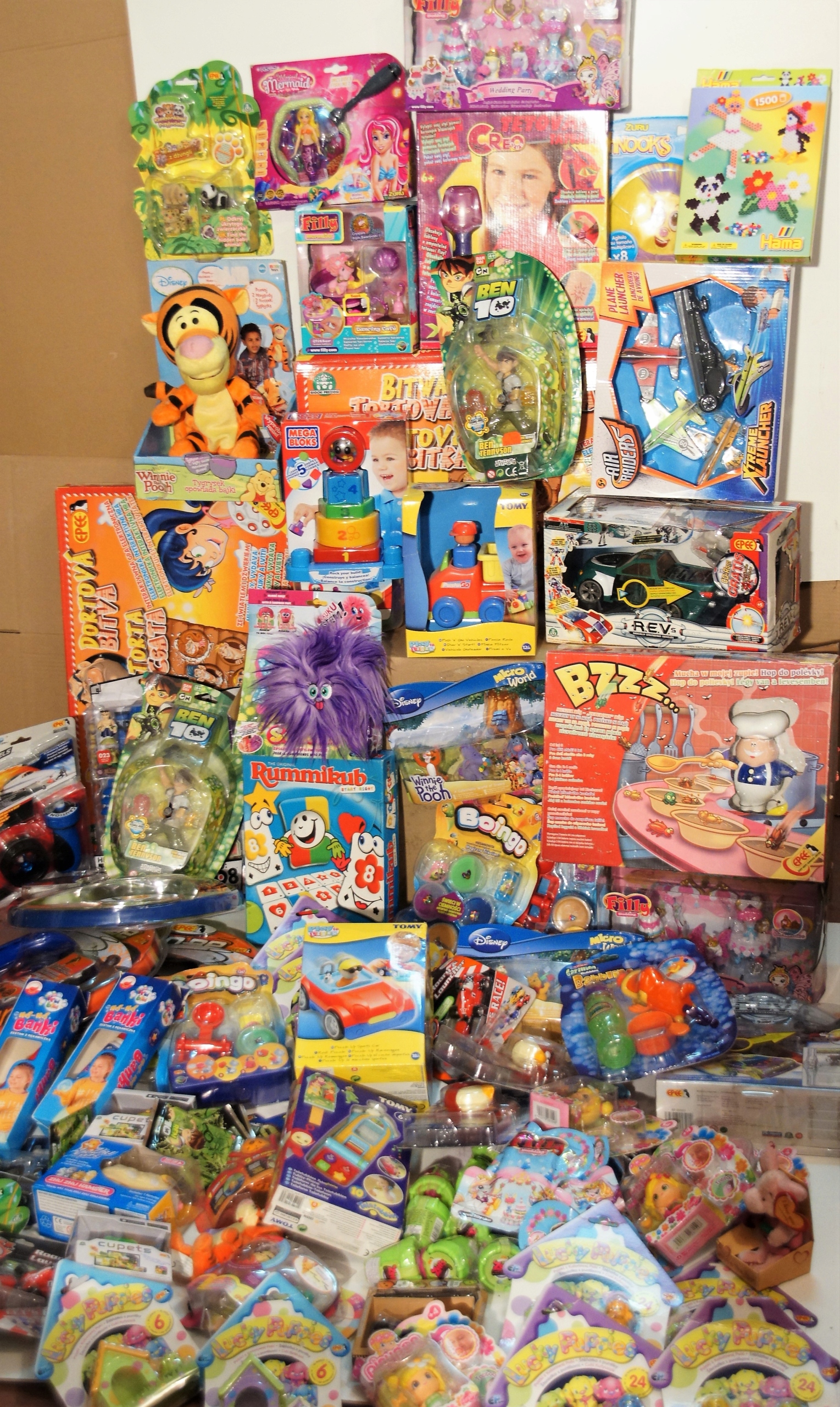 Paleta Zabawek Markowych Mix Zabawki 70 Sztuk Nowe Paleta Zabawek Markowych Mix Zabawki 70 Sztuk Nowe