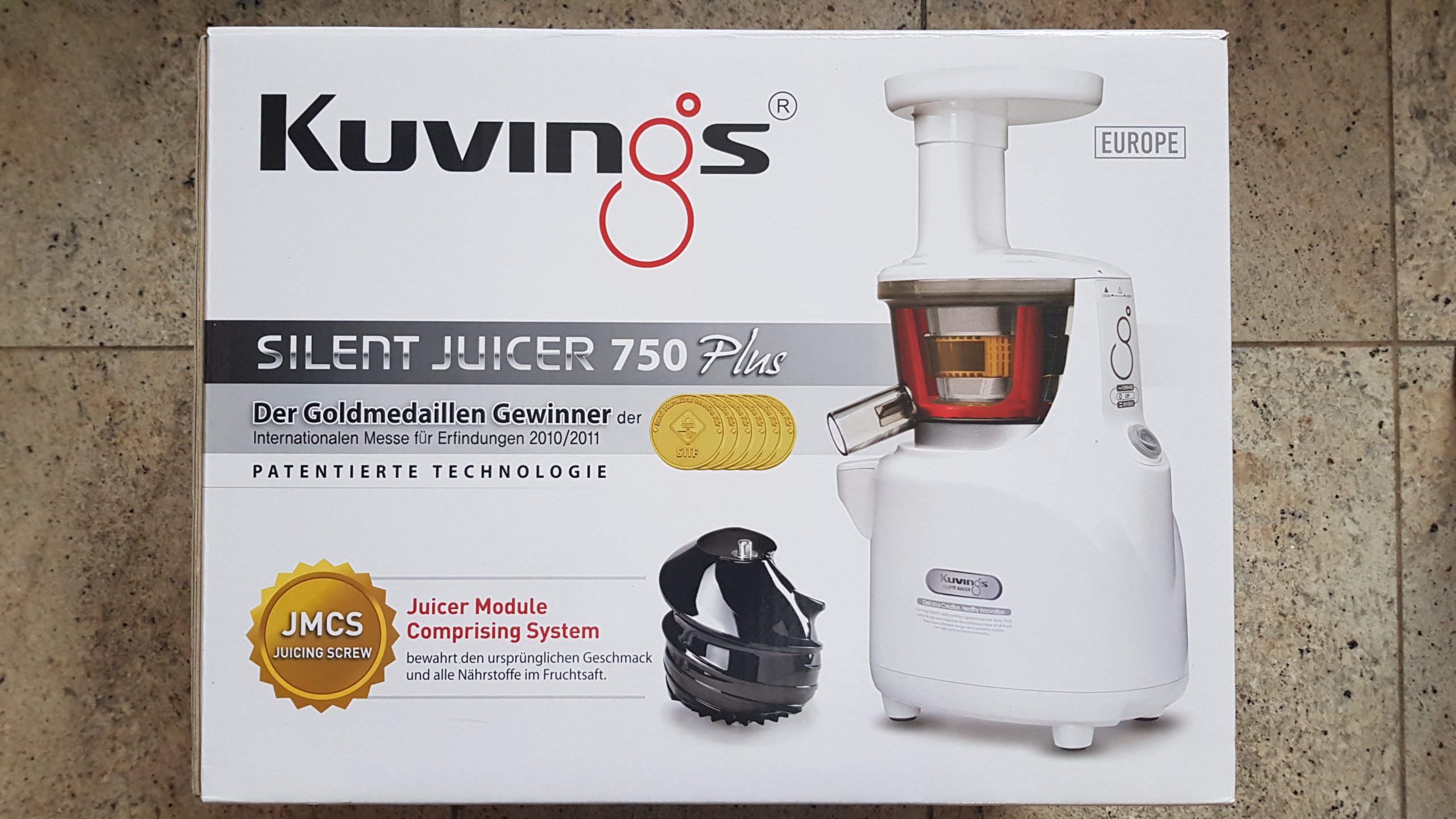  NOWA wyciskarka KUVINGS Silent Juicer biała 7244256152