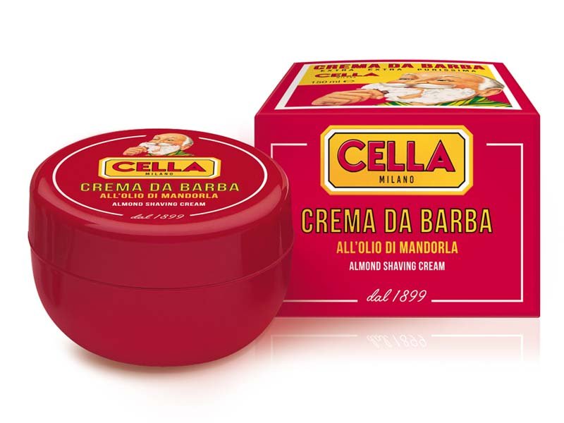 Cella krem do golenia w tyglu 150ml 7029142025 oficjalne Cella shaving soap 1000 ml Extra Purissima