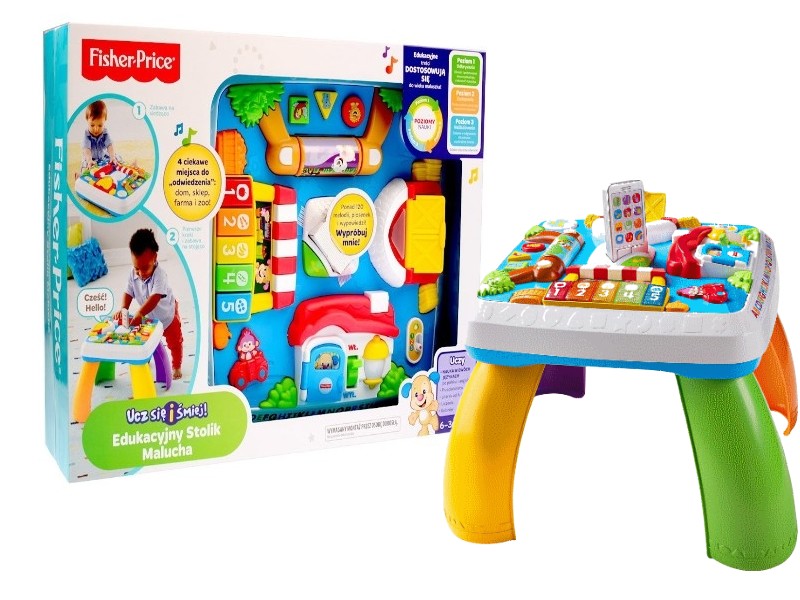 Fisher Price Edukacyjny Stolik Malucha Drh37 6722892038