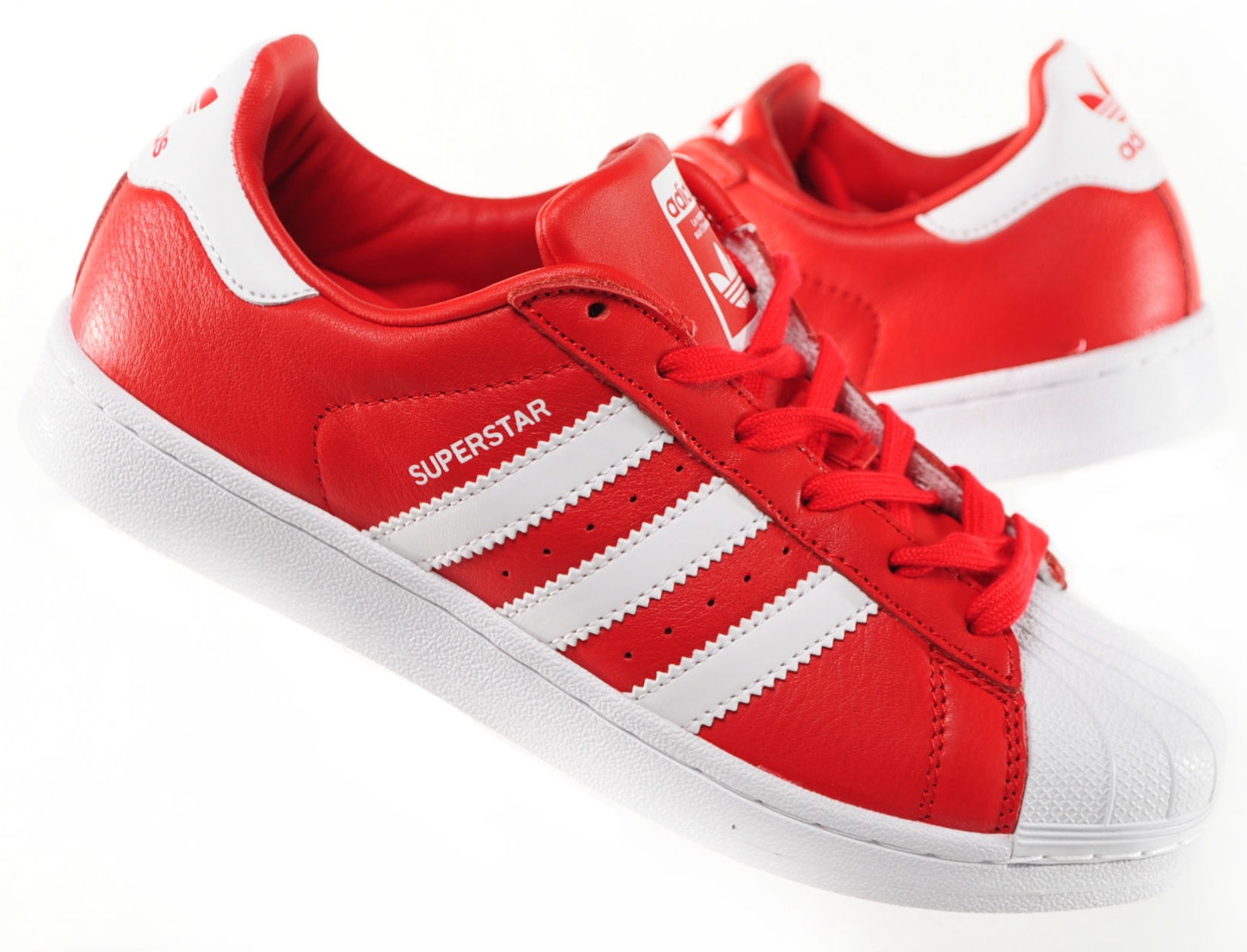 Adidas superstar czerwone hotsell