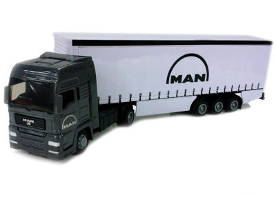 Tir Man Z Naczepą Auto Metal Ciężarówka Truck 7111913924 Tir Man Z Naczepą Auto Metal Ciężarówka Truck 7111913924