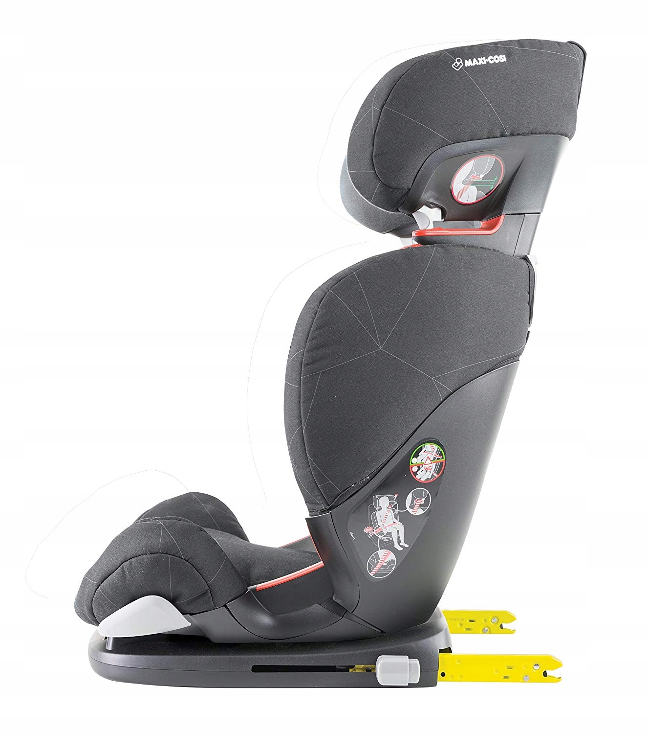 MAXI COSI RODIFIX AirProtect 15-36kg Black Diamond - 7690603043 ...