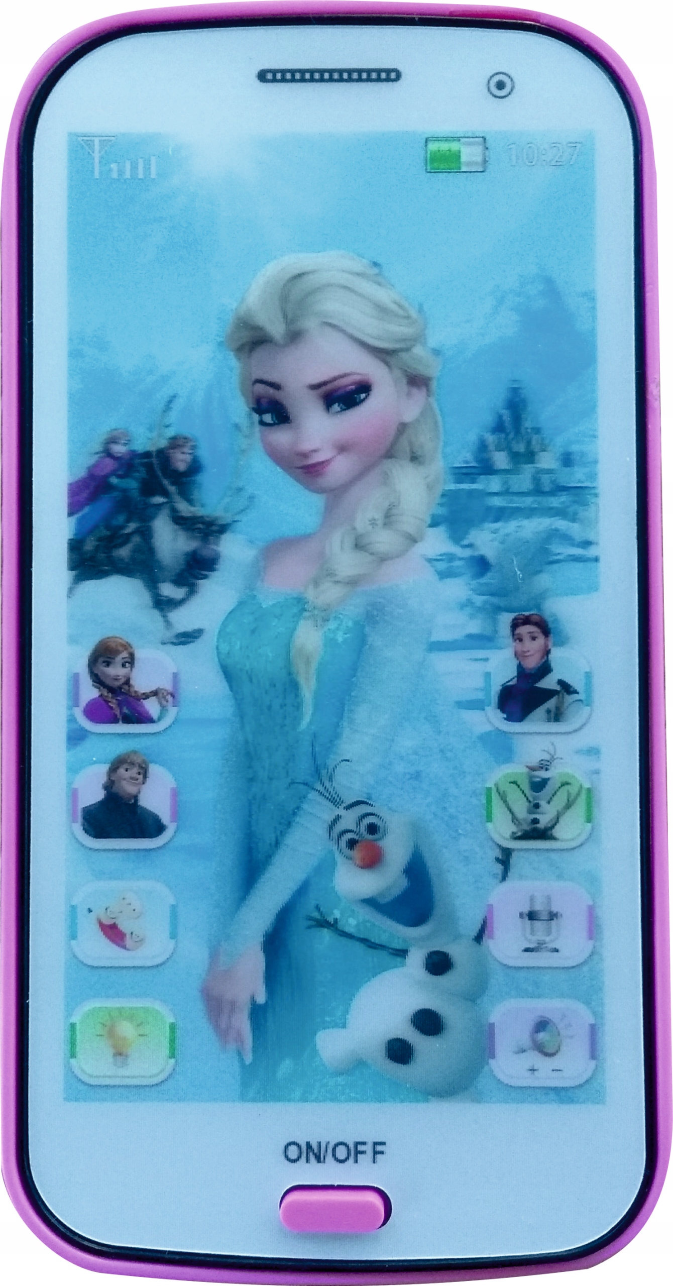 Zabawka Smartfon Z Bohaterami Bajki Kraina Lodu 7656240090 Zabawka Smartfon Z Bohaterami Bajki Kraina Lodu 7656240090