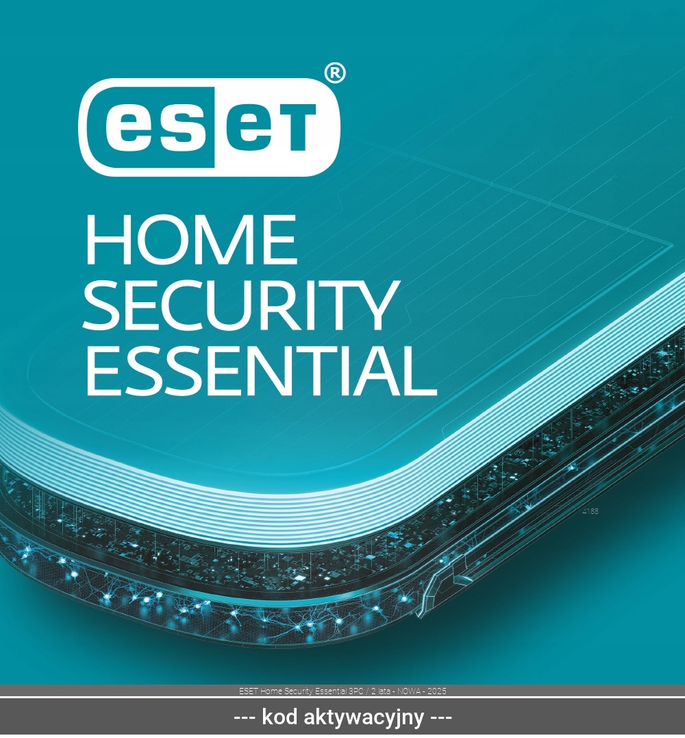 Eset Home Security Essential 3PC 2 lata Nowa 2025