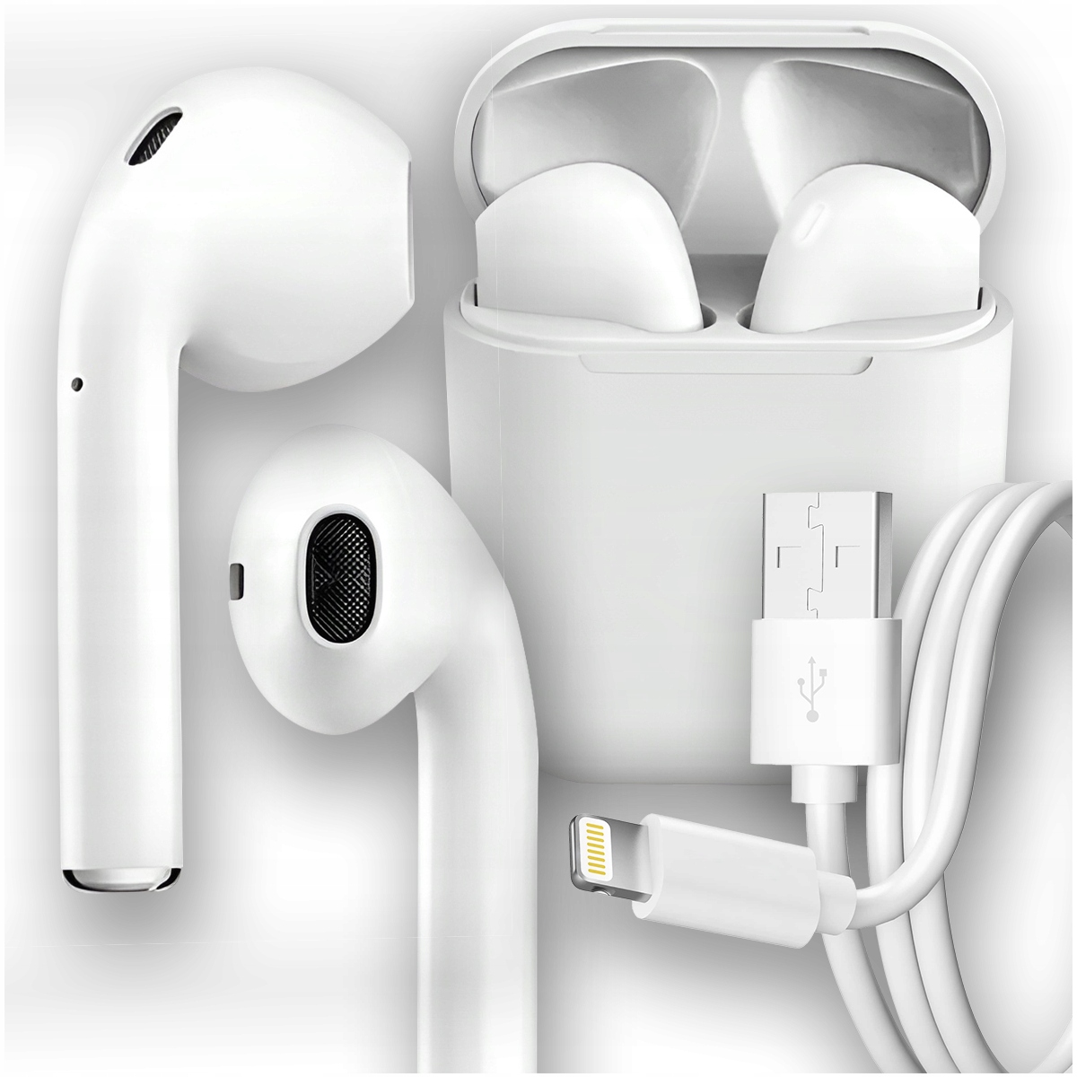 Słuchawki Bezprzewodowe Bluetooth Powerbank Ios Android miniaturka