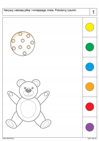 LOGICO PRIMO Olek i Ada B+ Wydawnictwo MAC Język publikacji polski