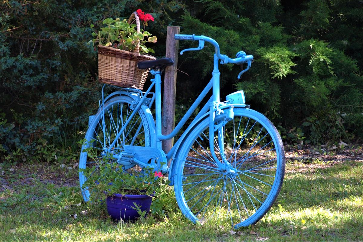 záhon bicykla