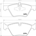 Тормозные колодки, колодки тормозные диски, диск датчик textar перед bmw 3 e90 e912, купить в Украине