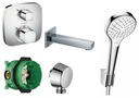 фото mini №4, Hansgrohe set with a thermostat to baths for plaster